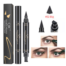 Load image into Gallery viewer, Black Wings Stamp Liquid Eyeliner Easy Cat Eye Template Makeup Tool Wing Long Lasting Waterproof Anti-sweat Eyeliner Stamp
