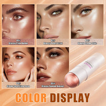 Load image into Gallery viewer, Natural Brightening Highlighter Stick Face Contour Highlight Makeup Water-Resistant Pearlescent Cheek Decoration Cosmetic
