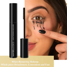 Load image into Gallery viewer, Waterproof Mascara Long Lengthening Curling Volume Sweat Proof Smudge Proof Non Flaking Black Liquid Lash Builder Extension Effect

