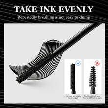 Load image into Gallery viewer, Waterproof Mascara Long Lengthening Curling Volume Sweat Proof Smudge Proof Non Flaking Black Liquid Lash Builder Extension Effect
