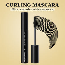 Load image into Gallery viewer, Waterproof Mascara Long Lengthening Curling Volume Sweat Proof Smudge Proof Non Flaking Black Liquid Lash Builder Extension Effect
