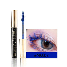 Load image into Gallery viewer, 12 Colors Colored Mascara Volumizing Curling Waterproof Rainbow Eye Makeup Purple Blue Pink Green Red Long Lasting Non Flaking Lash Builder
