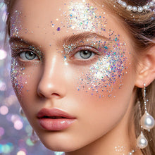Load image into Gallery viewer, Body Glitter Gel Face Body Lip Eyeshadow Multicolor Makeup For Party Nail Hair Art Sparkling Sequins Festival Makeup
