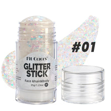 Load image into Gallery viewer, Body Glitter Gel Face Body Lip Eyeshadow Multicolor Makeup For Party Nail Hair Art Sparkling Sequins Festival Makeup
