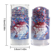 Load image into Gallery viewer, Body Glitter Gel Face Body Lip Eyeshadow Multicolor Makeup For Party Nail Hair Art Sparkling Sequins Festival Makeup

