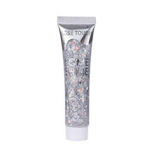 Load image into Gallery viewer, Multifunctional High Shine Body Face Glitter Gel Waterproof For Party Nail Hair Art Sparkling Sequins Festival Makeup

