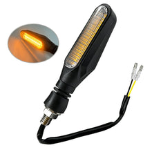 Load image into Gallery viewer, 1pcs 36LED 32LED Motorcycle Turn Signal Light Flowing Amber Indicator White Red Sequential Warning Lamp for Honda Kawasaki Yamaha ATV
