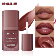 Load image into Gallery viewer, Glossy Mirror Lip Gloss Vibrant Color Long-lasting Kiss-proof Lip Glaze Moisturizing Lip Gloss Waterproof Non-sticky Cosmetic
