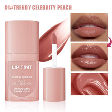 Load image into Gallery viewer, Glossy Mirror Lip Gloss Vibrant Color Long-lasting Kiss-proof Lip Glaze Moisturizing Lip Gloss Waterproof Non-sticky Cosmetic
