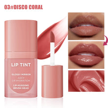 Load image into Gallery viewer, Glossy Mirror Lip Gloss Vibrant Color Long-lasting Kiss-proof Lip Glaze Moisturizing Lip Gloss Waterproof Non-sticky Cosmetic
