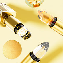 Load image into Gallery viewer, Changing Lipstick Gold Crystal Lipstick Color Changing Long Lasting Moisturizing Glossy Shine Lip Gloss Hydrating Lipstick
