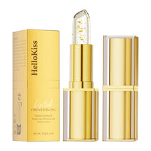 Load image into Gallery viewer, Changing Lipstick Gold Crystal Lipstick Color Changing Long Lasting Moisturizing Glossy Shine Lip Gloss Hydrating Lipstick
