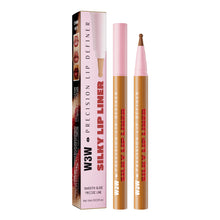 Load image into Gallery viewer, Longwear Liquid Lip Liner Waterproof 24 Hour Long Lasting Lip Liner Stain Marker Pen 2-in-1 Matte Semi Permanent Lipliner
