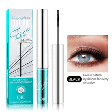 Load image into Gallery viewer, Silk Fiber Mascara Ultra-Fine Brush Lengthens Eyelashes Waterproof Fast Dry Brown Black Curling Mascara Long-Lasting Comestics

