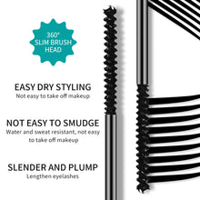 Load image into Gallery viewer, Silk Fiber Mascara Ultra-Fine Brush Lengthens Eyelashes Waterproof Fast Dry Brown Black Curling Mascara Long-Lasting Comestics
