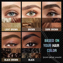 Load image into Gallery viewer, 2 in 1 Waterproof Eyebrow Pen Eyebrow Pencil Waterproof and Sweat-resistant Natural Looking Eye Brows Makeup Cosmetics
