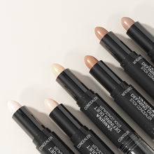 Load image into Gallery viewer, Double-Ended Highlight Shadow Cream Contour Stick Waterproof Full Coverage Concealer Natural Contour Cream Makeup Cosmetic

