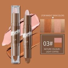 Load image into Gallery viewer, Double-ended Contour Stick Dual-purpose High-light Trimming Stick Contour Nose Shadow Facial Shape Brighten Trimming Cosmetic
