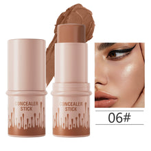 Load image into Gallery viewer, Makeup Face Brown Bronzer Contour StickHighlighter Brightening Contouring Stick Blusher Stick Face Cream Concealer Stick
