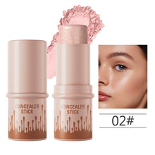 Load image into Gallery viewer, Makeup Face Brown Bronzer Contour StickHighlighter Brightening Contouring Stick Blusher Stick Face Cream Concealer Stick
