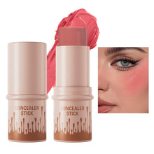 Load image into Gallery viewer, Makeup Face Brown Bronzer Contour StickHighlighter Brightening Contouring Stick Blusher Stick Face Cream Concealer Stick

