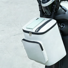 Load image into Gallery viewer, Motorcycle Front Storage Bag for Electric Bike Helmet Hanging Bag Waterproof Cycling Navigation E-Bike Handlebar Pouch Bag With Touch Screen
