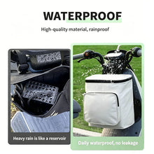 Load image into Gallery viewer, Motorcycle Front Storage Bag for Electric Bike Helmet Hanging Bag Waterproof Cycling Navigation E-Bike Handlebar Pouch Bag With Touch Screen
