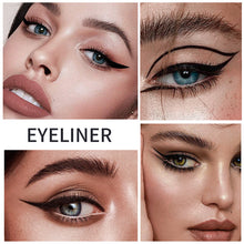 Load image into Gallery viewer, Black Wings Stamp Liquid Eyeliner Easy Cat Eye Template Makeup Tool Wing Long Lasting Waterproof Anti-sweat Eyeliner Stamp
