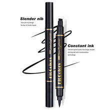 Load image into Gallery viewer, Black Wings Stamp Liquid Eyeliner Easy Cat Eye Template Makeup Tool Wing Long Lasting Waterproof Anti-sweat Eyeliner Stamp
