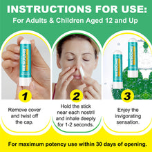 Load image into Gallery viewer, Nasal Inhaler Mint Nasal Essential Oil Menthol Inhaler Relieve Rhinitis Fatigue Artifact Refreshing Mint Aromatherapy Spray
