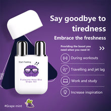 Load image into Gallery viewer, Fruit Fragrance Nasal Inhaler Mint Nasal Essential Oil Menthol Inhaler Relieve Rhinitis Fatigue Artifact Refreshing Mint Aromatherapy Spray
