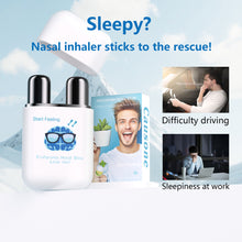 Load image into Gallery viewer, Fruit Fragrance Nasal Inhaler Mint Nasal Essential Oil Menthol Inhaler Relieve Rhinitis Fatigue Artifact Refreshing Mint Aromatherapy Spray
