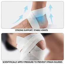Load image into Gallery viewer, White Athletic Tape Adhesive Sport Tape Binding Physio Muscle Elastic Bandage Easy Tear Strain Injury Care Emergency Gymnastics Tape for Athletes
