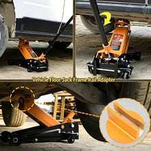 Load image into Gallery viewer, Universal Car Magnetic Pinch Weld Jack Pad Frame Rail Protector for Lifting Jack Adapter with Strong Magnet Non-Slip
