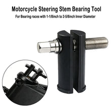Load image into Gallery viewer, Motorcycle Steering Stem Bearing Race Remover Tool Motorcycle Steering 25-60mm Neck Bearing Puller High Strength Bearing Extractor

