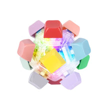 Load image into Gallery viewer, 12 Keys Flashing Light Mechanical Keyboard Fidget Toy Button Clicker Sensory Stress Relief Toy for Kids Adults
