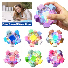 Load image into Gallery viewer, 12 Keys Flashing Light Mechanical Keyboard Fidget Toy Button Clicker Sensory Stress Relief Toy for Kids Adults
