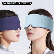 Load image into Gallery viewer, Ultra Light Gravity Weighted Eye Mask Soft Breathable Double-sided Use Light Blocking Eye Mask Skin-Friendly Sleep Aid Eyepatch
