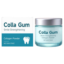 Load image into Gallery viewer, Collagen Hydroxyapatite Tooth Powder Gentle Whitening Gum Care Removes Plaque Stains Soothes Gums Fresh Breath Oral Care
