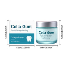 Load image into Gallery viewer, Collagen Hydroxyapatite Tooth Powder Gentle Whitening Gum Care Removes Plaque Stains Soothes Gums Fresh Breath Oral Care
