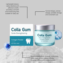 Load image into Gallery viewer, Collagen Hydroxyapatite Tooth Powder Gentle Whitening Gum Care Removes Plaque Stains Soothes Gums Fresh Breath Oral Care
