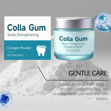 Load image into Gallery viewer, Collagen Hydroxyapatite Tooth Powder Gentle Whitening Gum Care Removes Plaque Stains Soothes Gums Fresh Breath Oral Care
