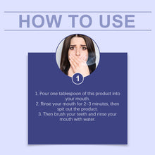 Load image into Gallery viewer, Instantly Fresh Mouthwash Fast Eliminate Oral Odor Clean Mouth Dirt Protect Oral Health Gentle Non-Irritating Menthol Mouthwash
