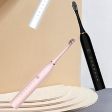 Load image into Gallery viewer, Electric Toothbrush for Adults IPX7 Waterproof Soft Brush Head USB Rechargeable 6 Cleaning Modes Ultrasonic Toothbrush
