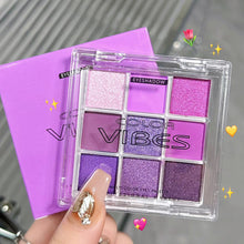Load image into Gallery viewer, 9 Colors In 1 Eyeshadow Stick Portable Matte Pearlescent Eyeshadow Highlight Long-lasting Eye Makeup Cosmetics Dark Punk Color
