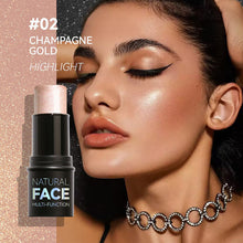 Load image into Gallery viewer, 12 Colors Blush Highlighter Contour Stick Cream Bronzer for Face Sculpting Natural Shadow Long Lasting Waterproof Blendable Contour Makeup
