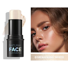 Load image into Gallery viewer, 12 Colors Blush Highlighter Contour Stick Cream Bronzer for Face Sculpting Natural Shadow Long Lasting Waterproof Blendable Contour Makeup
