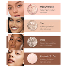 Load image into Gallery viewer, 6 Colors Baked Duo Matte Finishing Powder Foundation Compact Waterproof Long Lasting Full Coverage Makeup Base Smooth Skin
