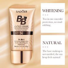 Load image into Gallery viewer, BB Cream SPF50 PA+++ Sunscreen Foundation All in One Face Makeup Anti UV Moisturizing Natural Concealer Primer Long Lasting
