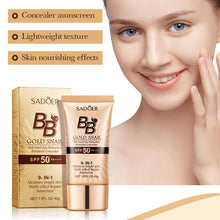Load image into Gallery viewer, BB Cream SPF50 PA+++ Sunscreen Foundation All in One Face Makeup Anti UV Moisturizing Natural Concealer Primer Long Lasting
